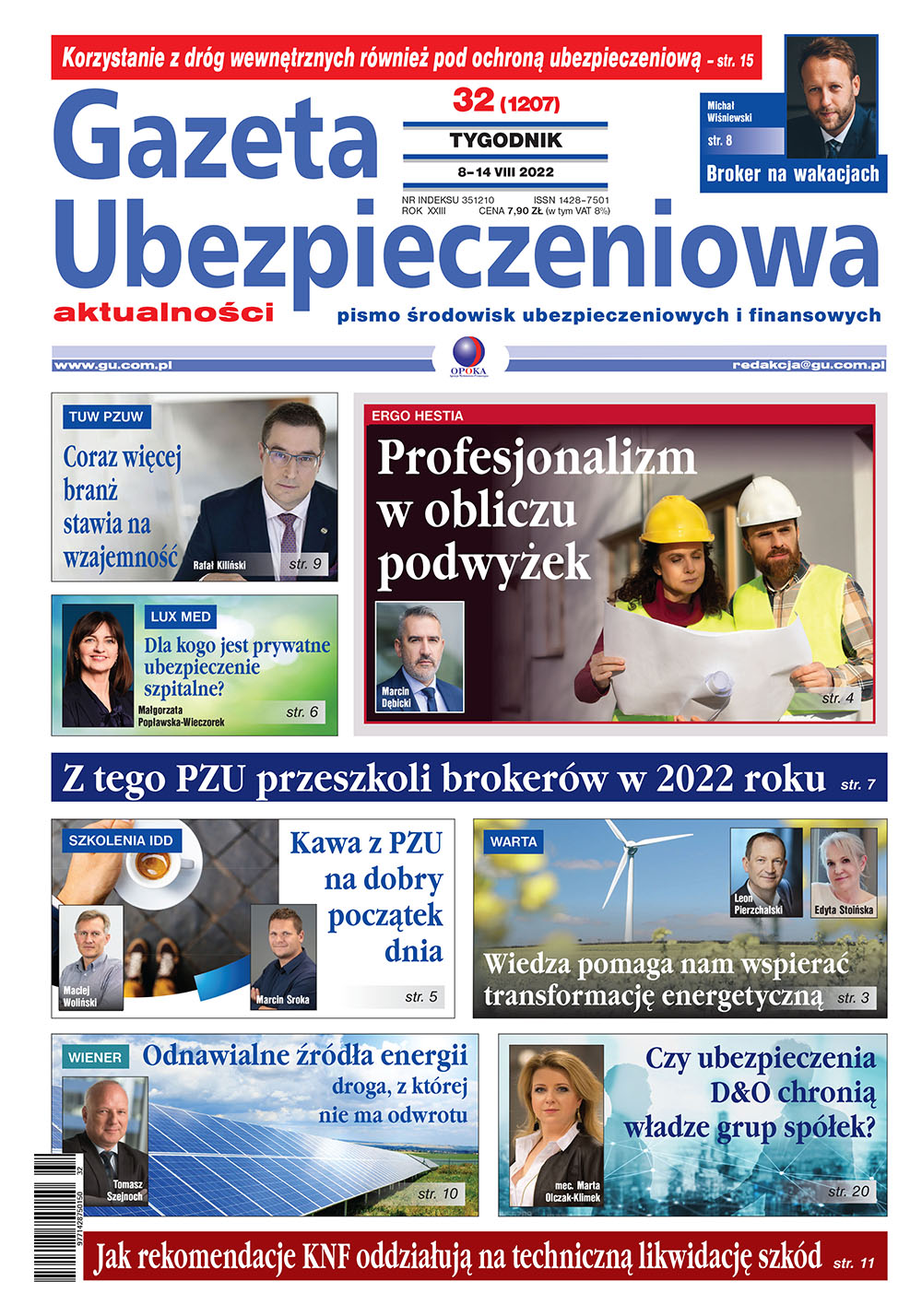 Gazeta Ubezpieczeniowa Nr 322022 Gazeta Ubezpieczeniowa Portal 4105