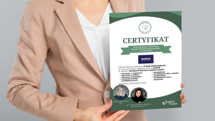 6 ryn ub news CertyfikatSophiaHealth_Obszar roboczy 1 kopia 2