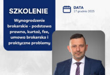 SPBUiR zaprasza na szkolenie na temat wynagrodzenia brokerskiego