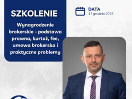 SPBUiR zaprasza na szkolenie na temat wynagrodzenia brokerskiego