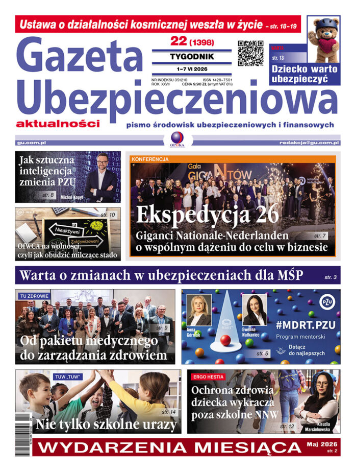 Gazeta Ubezpieczeniowa nr 22/2026