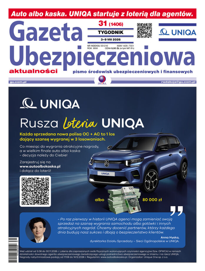 Gazeta Ubezpieczeniowa nr 31/2026